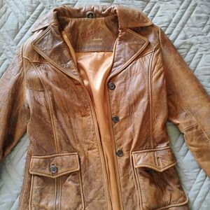 Rogue Women's Brown Leather Jacket